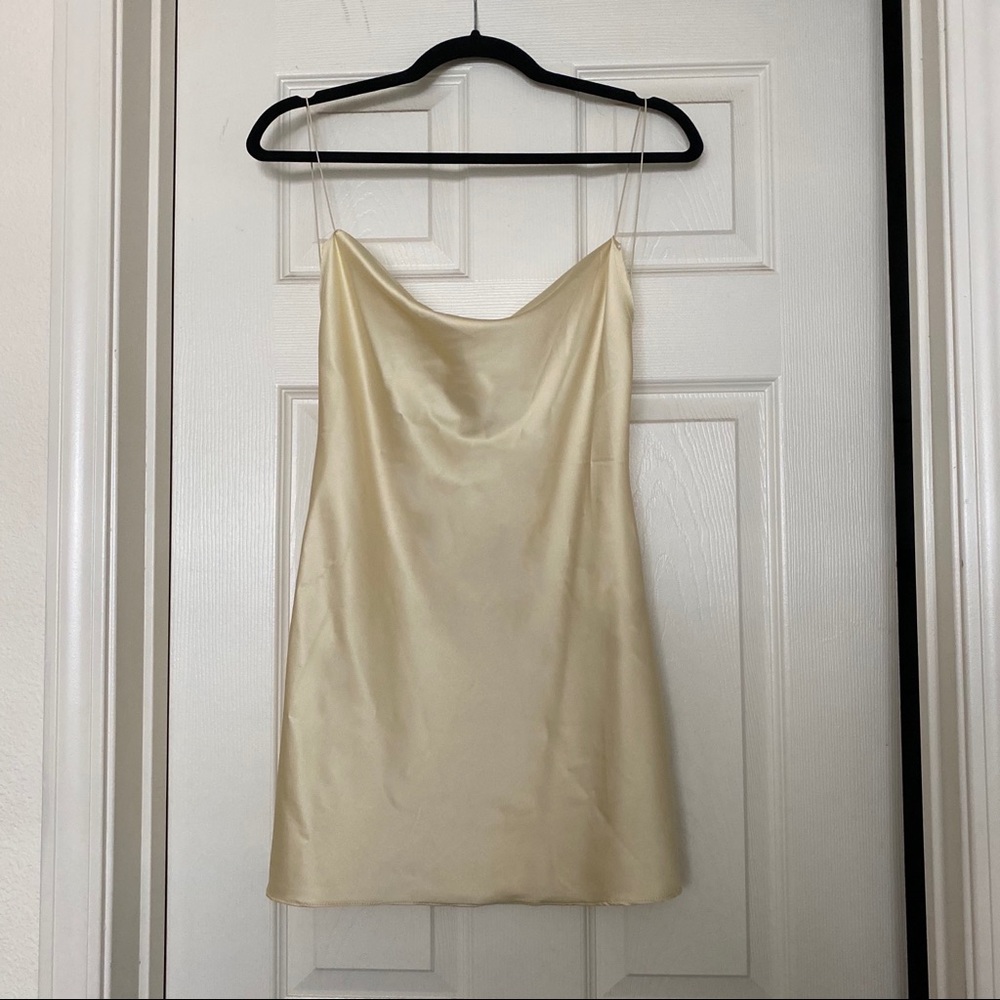 Summer Silk Ivory Dress